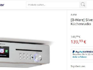 Wi-Fi радио для кухни из Германии