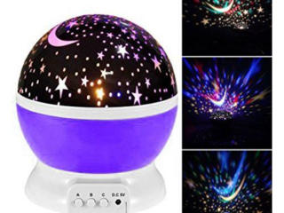 Ночник-проектор звездного неба, музыкальная черепаха.