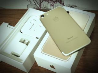 iPhone 7 Gold, CDMA/GSM идеальный, полный оригинальный комплект
