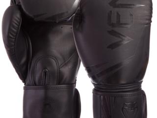 Перчатки боксерские кожаные на липучке VENUM CHALLENGER 3.0