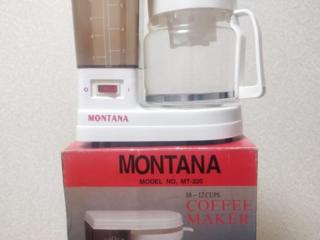 Продается кофеварка MONTANA, новая, в упаковке. Недорого.