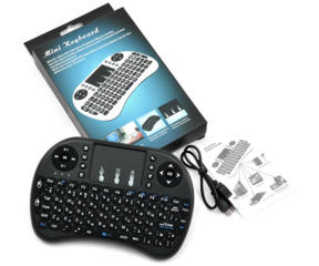 Беспроводная мини клавиатура с тачпадом