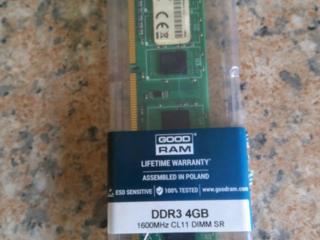 Продам оперативную память DRAM Goodram DDR3 4GB 1600MHz