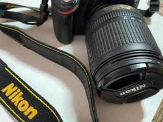 Продам Nikon D3200 + большой объектив VR Kit 18-105 в идеале!