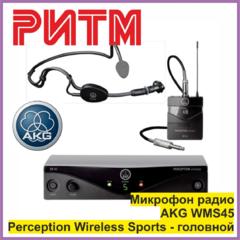 Микрофон радио AKG WMS45 Perception Wireless - головной в м. м. "РИТМ"
