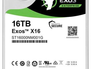 HDD Seagate 16TB Exos X16 7200 RPM 512e/4Kn