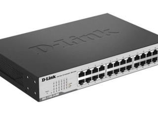 Сетевой коммутатор (свитч) SWITCH D-LINK DGS-1100-24/ME 24 порта