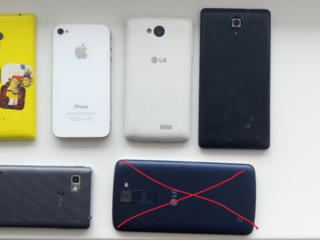 LG, Nokia, Iphone