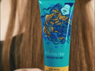Маска для волос princess hair! скажи да пышным и густым волосам!