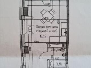 Продам 1-комнатную квартиру на Радостной/ ЖК " Пространство Экосити"