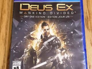 Продам диск PS4 - Deus Ex Mankind Divided