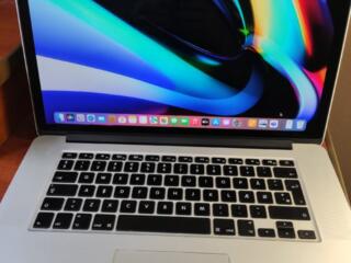 MacBook Pro (Retina, 15, Mid 2015) i7; ОЗУ 16Gb, ssd 500 gb