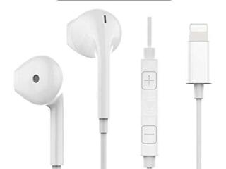 Наушники с входом Lightning для iPhone EarPods with Mic лайтинг айфон