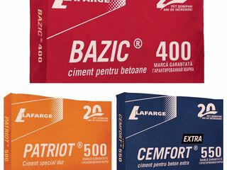 Ciment marca 400 500 550 Lafarge si Rîbniţa