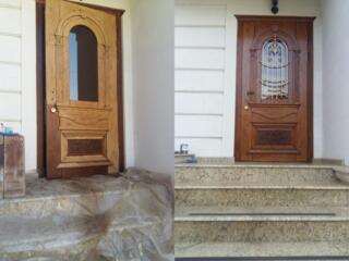 Реставрация дверей, окон, лестниц, мебели.