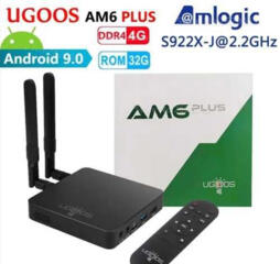 ТВ-приставка Ugoos AM6 Plus 4/32Gb на 2.2Ghz
