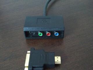Адаптеры HDMI-DVI и S-VIDEO/RGB для видеокарты