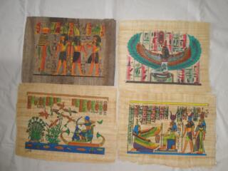Продам египетские папирусы по 100 рублей. Возможна доставка.