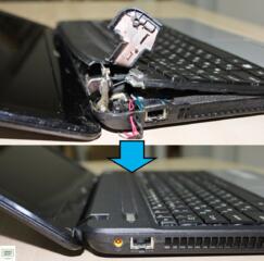 Корпусный ремонт ноутбуков - качественно и недорого