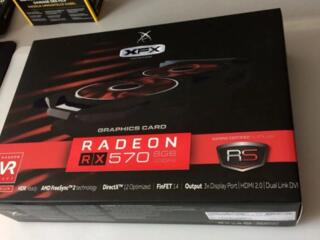 Игровая XFX Radeon RX 570 8GB GDDR5. Есть гарантия!