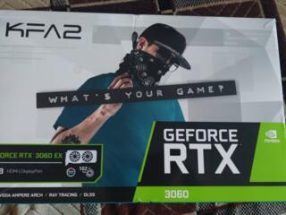 Срочно продам новую видеокарту KFA2 GeForce RTX 3060 CORE 12 GB!