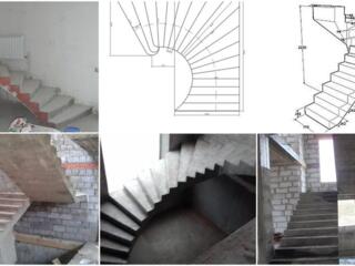 Бетонные лестницы/Scari din beton-250l