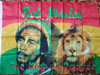 Флаг Bob marley