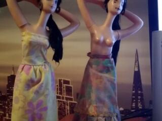 Куклы большие "ЦЫГАНКИ" СССР винтажные (за две-120 руб)