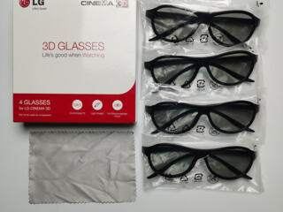 Продам недорого абсолютно новые оригинальные 3D очки LG универсальные.