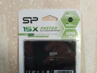 SSD, 128 GB, Silicon Power A56, R: 560MB/s W: 530 MB/s новый