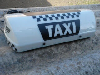 Фонарь ТАКСИ. Электросчётчик.