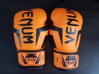 Боксёрские перчатки Venum Elite Boxing Orange