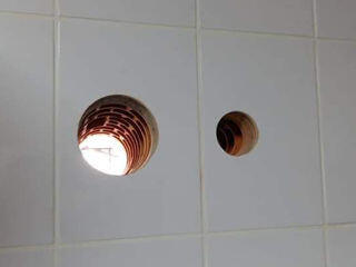 Алмазное сверление для кухонной вытяжки отверстие вентиляция помещений