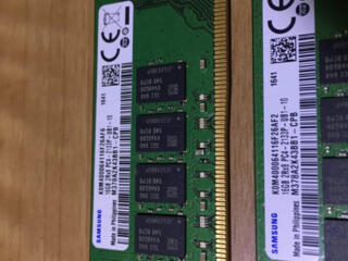 Память Samsung DDR4 объем 32GB, две планки по 16GB