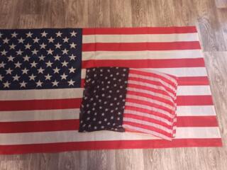 Флаг США + платок 400р