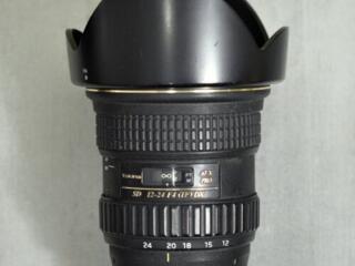Объектив на Nikon Tokina AT-X 124 PRO DX AF 12-24 mm f/ 4