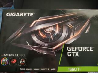 Продам нерабочую 1660ti OC gaming 6gb