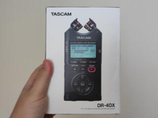 Портативный рекордер диктофон Tascam Dr-40x - 3800 руб (НОВЫЙ)