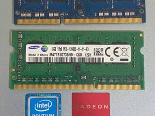 DDR3 / DDR4 Elpida 1GB, Samsung 8GB 12800s 1.5V