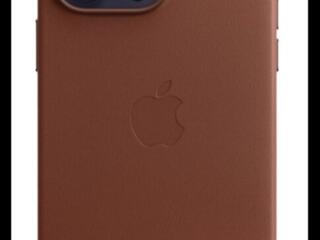 Чехол для смартфона Apple iPhone 14 Plus Коричневый кожаный