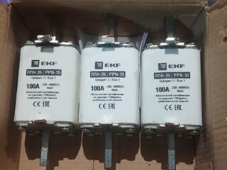 Предохранитель плавкая вставка ППН-35 100А PPN-35 100A