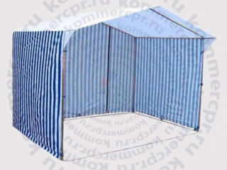 Палатка б/у металлическая (торговая) 2*2м 450 руб. Деревянная витрина