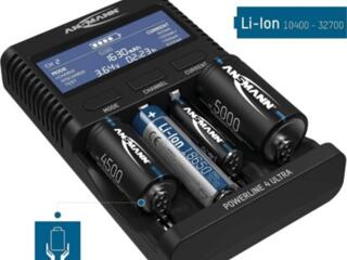 Продам умное зарядное устройство для li-ion батареек с дисплеем