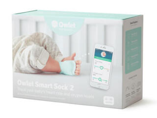 Радионяня Умный носок для младенца Owlet Smart Sock 2