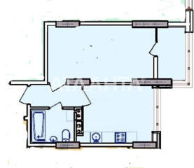 Новый сданный дом. Сан Сити! 1-комн. 41 кв. м.