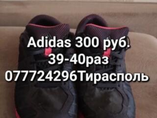 Adidas 300 руб 39раз, Geox Respira 43 размер - 500 руб