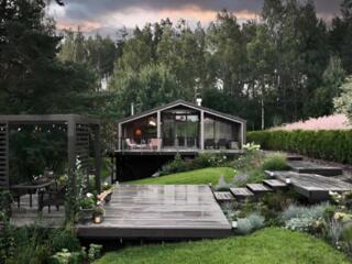 с.Погребы Броварского района, модульный дом.