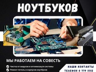 Ремонт и обслуживание ноутбуков НЕДОРОГО (магазин ДИЛАРС бутик №1)