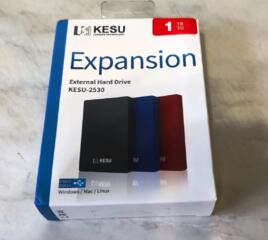 HDD Extern 1 Tb Внешний жесткий диск KESU 1ТБ красный