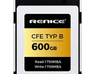 Новая высокоскоростная карта памяти Renice 600G CFexpress Type B для п